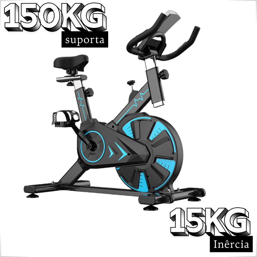 Bicicleta Ergométrica spinning Profissional Acade