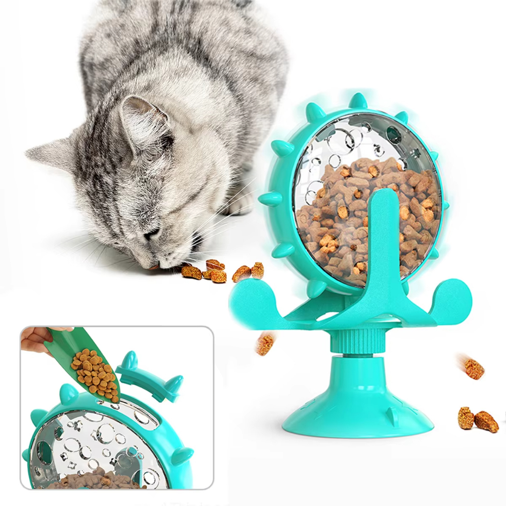 Brinquedo Para Gatos Divertido Moinho De Vento Mes