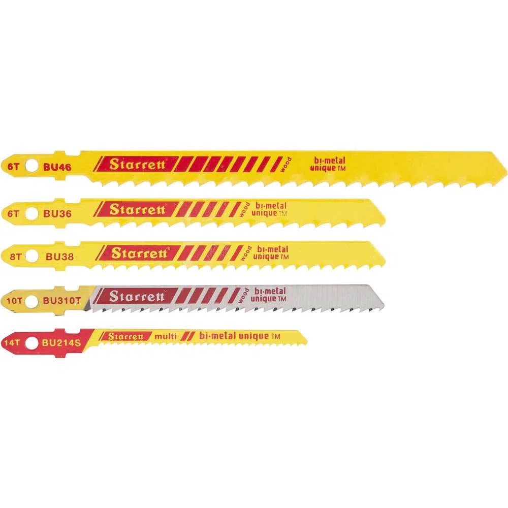 Jogo Lamina Serra Tico-Tico Bimetal 5 Peças BU1 S