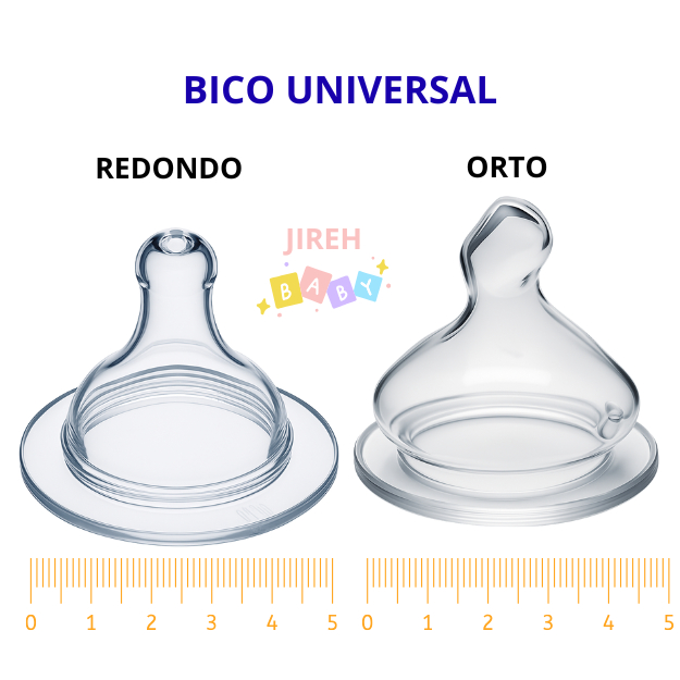 Bico BIG de Mamadeira Largo de Silicone 5 cm Redon