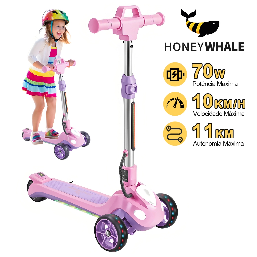HONEYWHALE RM2 Pro Patinete Elétrico Infantil, 70