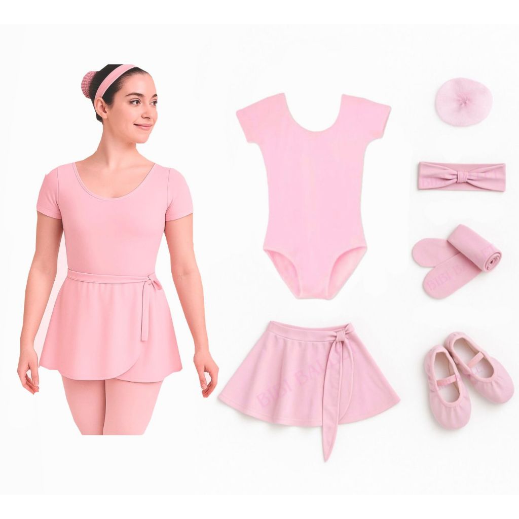 Kit 6 Itens Ballet (ADULTO) – Collant C/MANG