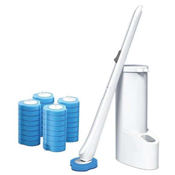 Escova descartável Para Vaso sanitário e Parede 