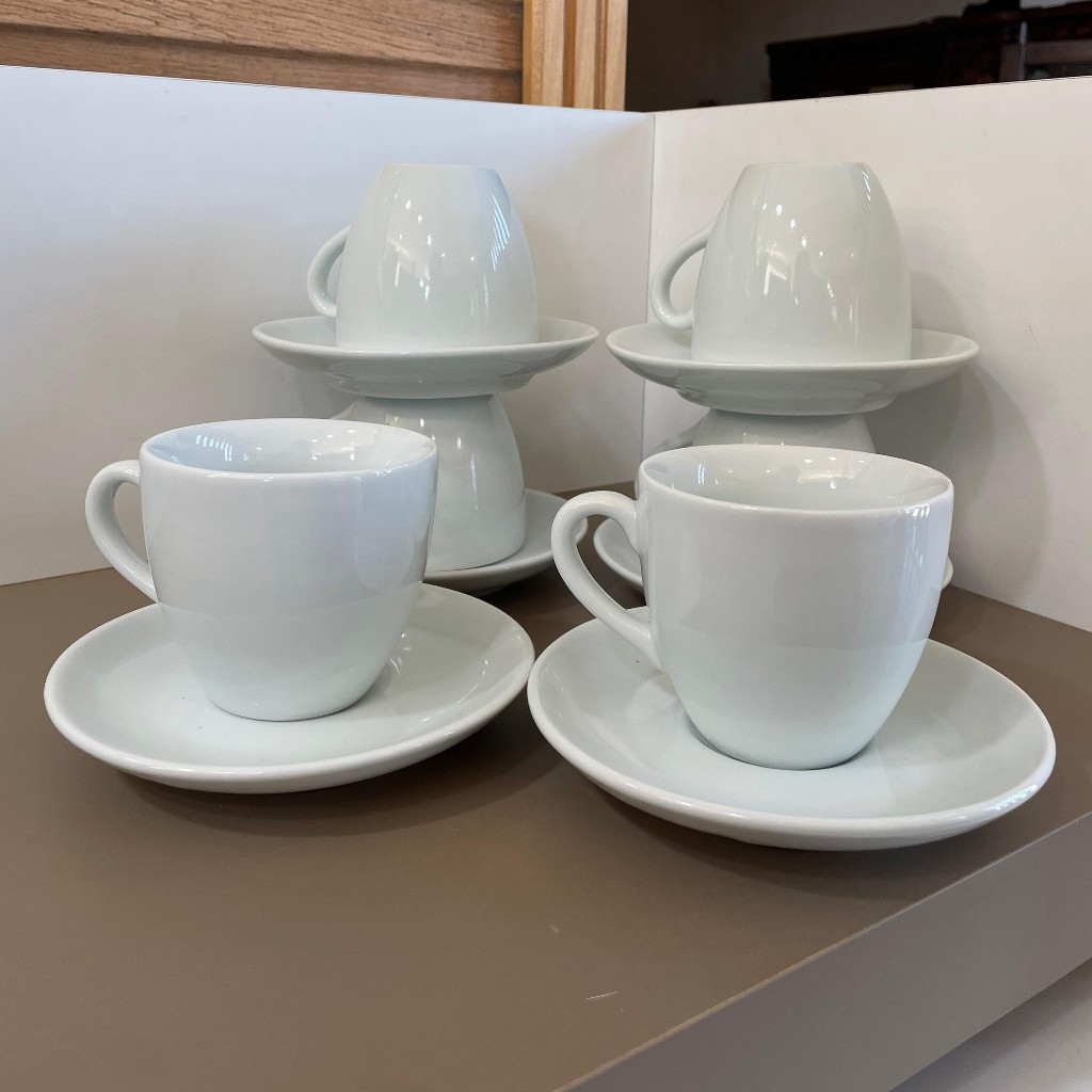 Conjunto 6 Xícaras de Chá 230ml com os pires Por