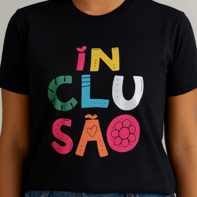 Camiseta feminina T-shirt babylook blusa algodão