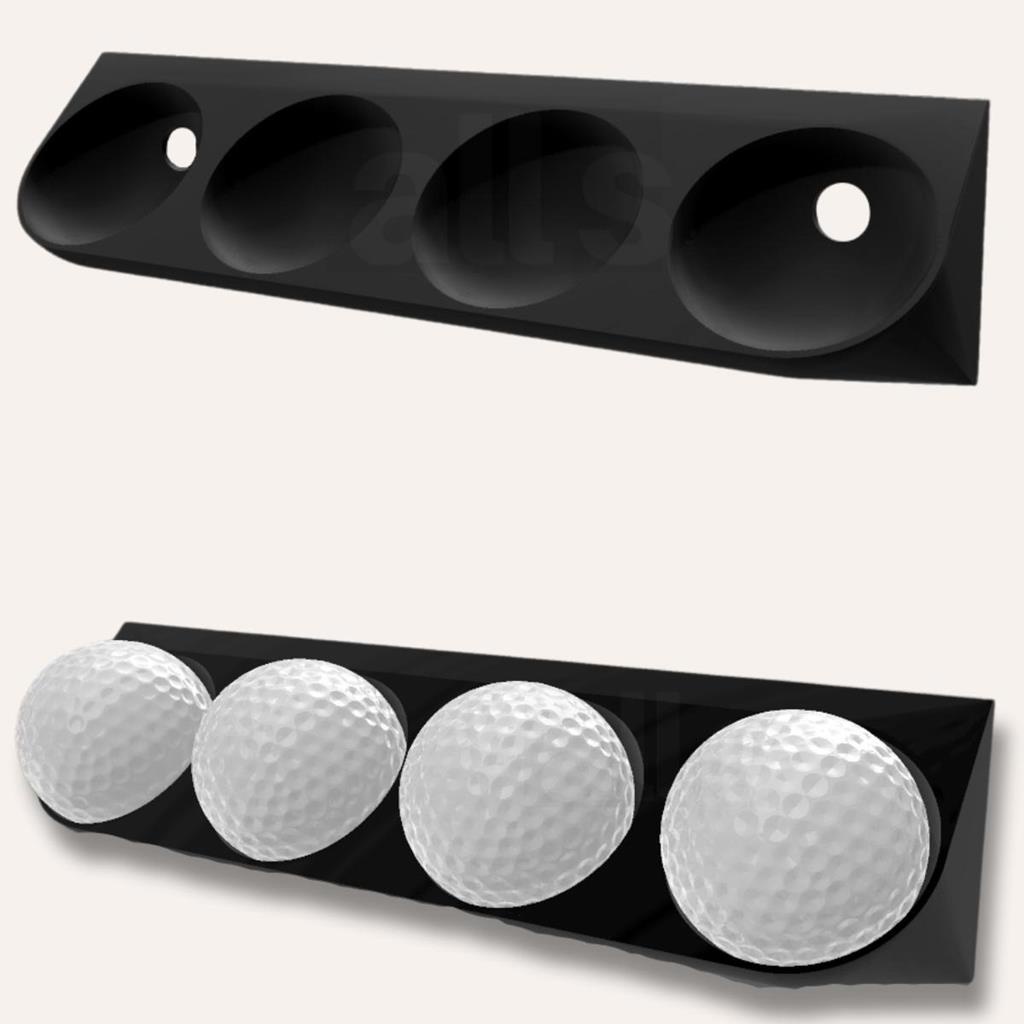 Expositor Suporte Bola De Golf Decoracao Golfers 4