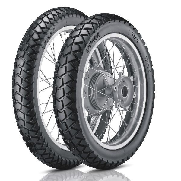 Par Pneu Moto Vipal 110/90-17 + 90/90-19 Tr300 | B