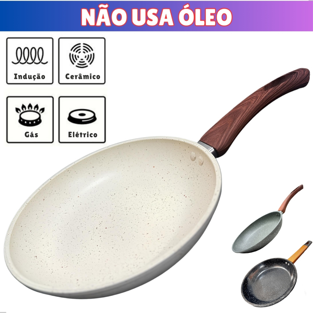 Frigideira Antiaderente Indução Cerâmica Premiu