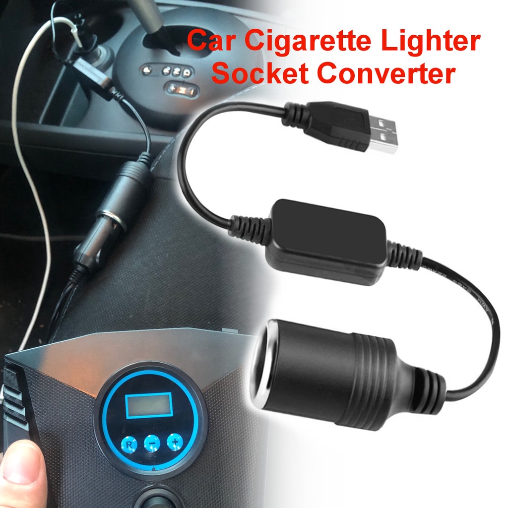 Conversor De Soquetes Para Isqueiro De Carro 5V 2A