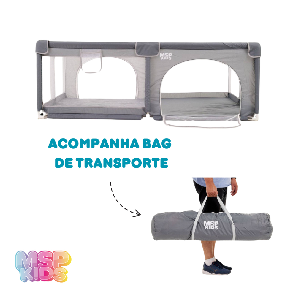 Cercado Para Bebe Cercadinho Infantil Berço Chiqu