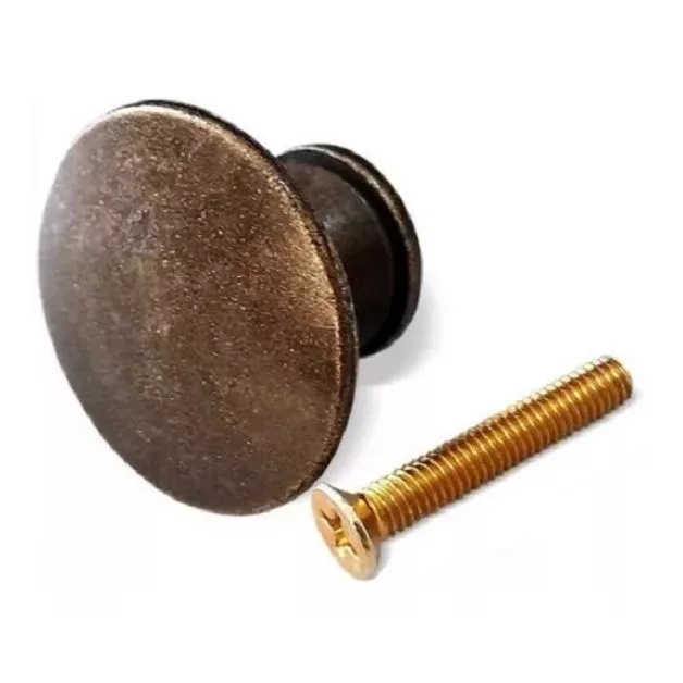 Puxador para gaveta porta Redondo Colonial Pisa 30