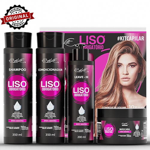 Kit Capilar Liso Obrigatório (4 itens) – Hi