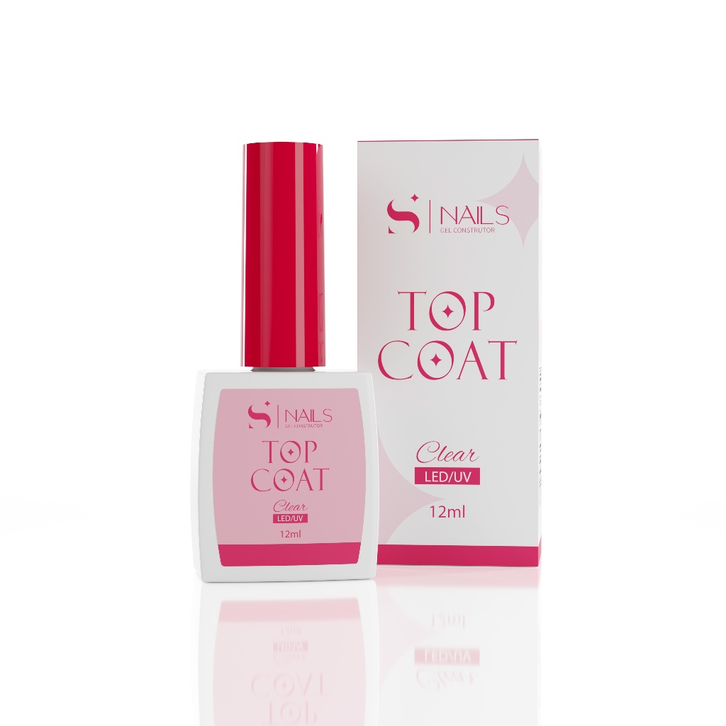 Sun Nails Top Coat Clear 12ml – com Anvisa