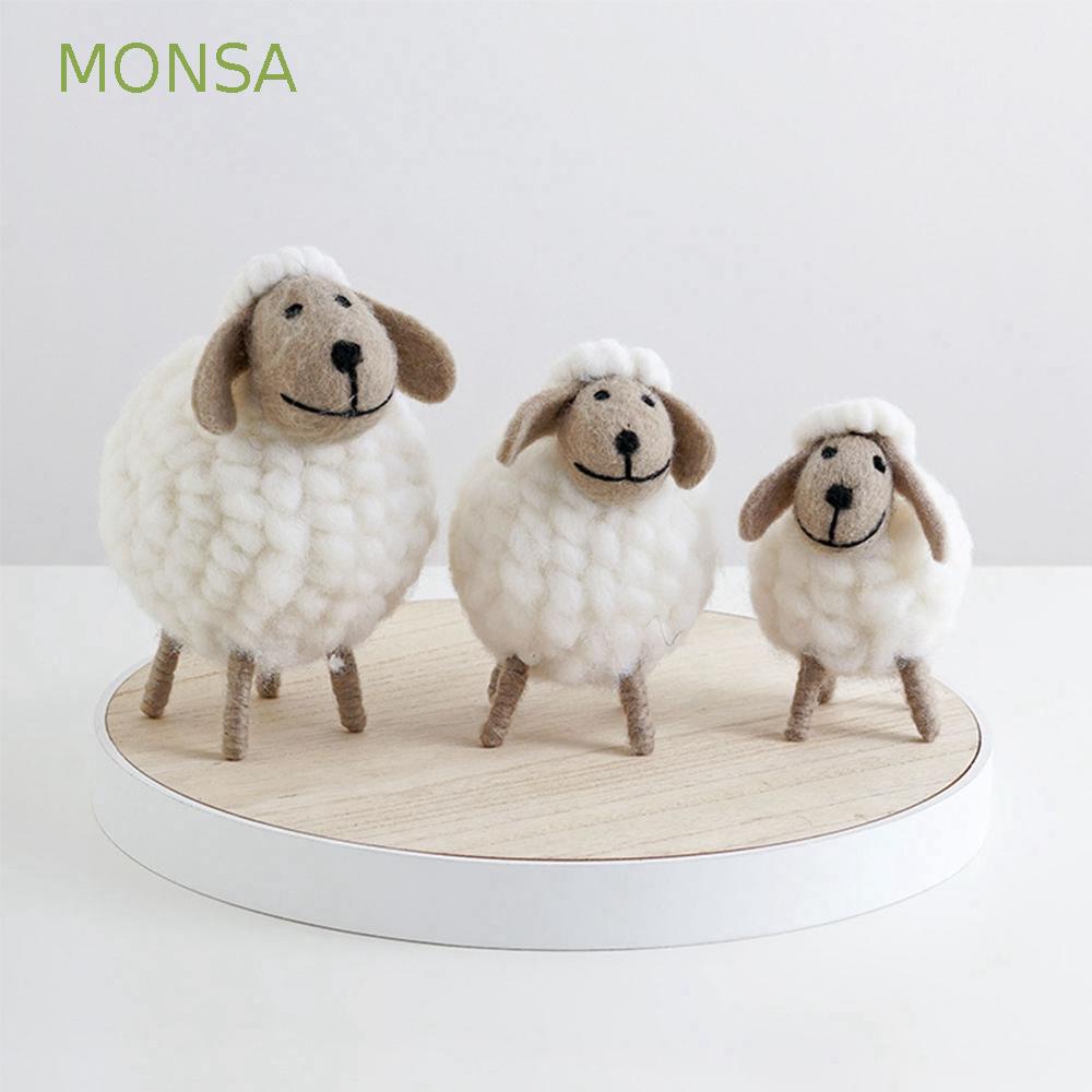 MONSA Brinquedo Miniatura De Feltro De Lã Formato