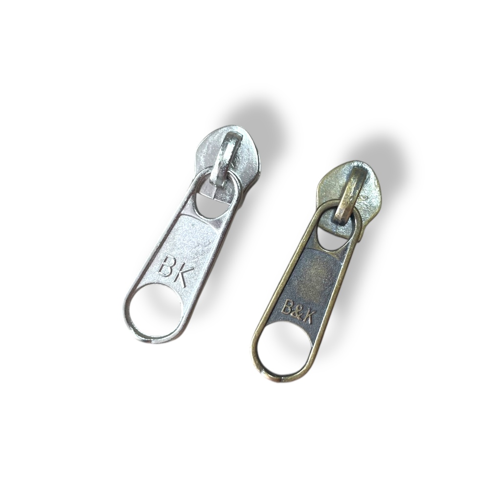 Cursor Padrão Zíper Nylon N5/6 Niquelado/Pratead