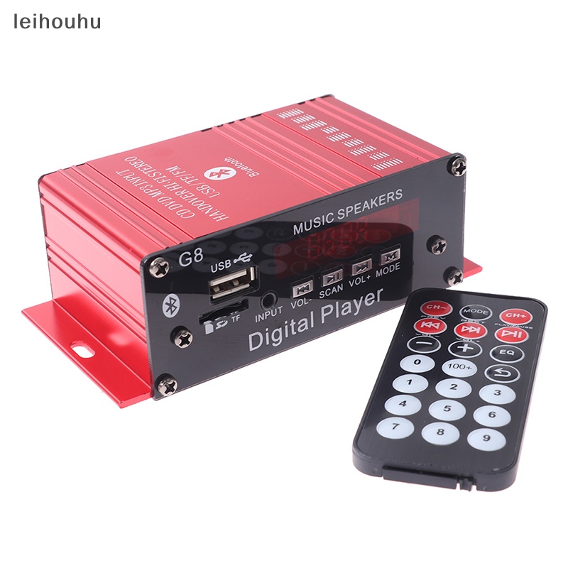 leiho G8 Carro 12V 200W Amplificador De Potência 