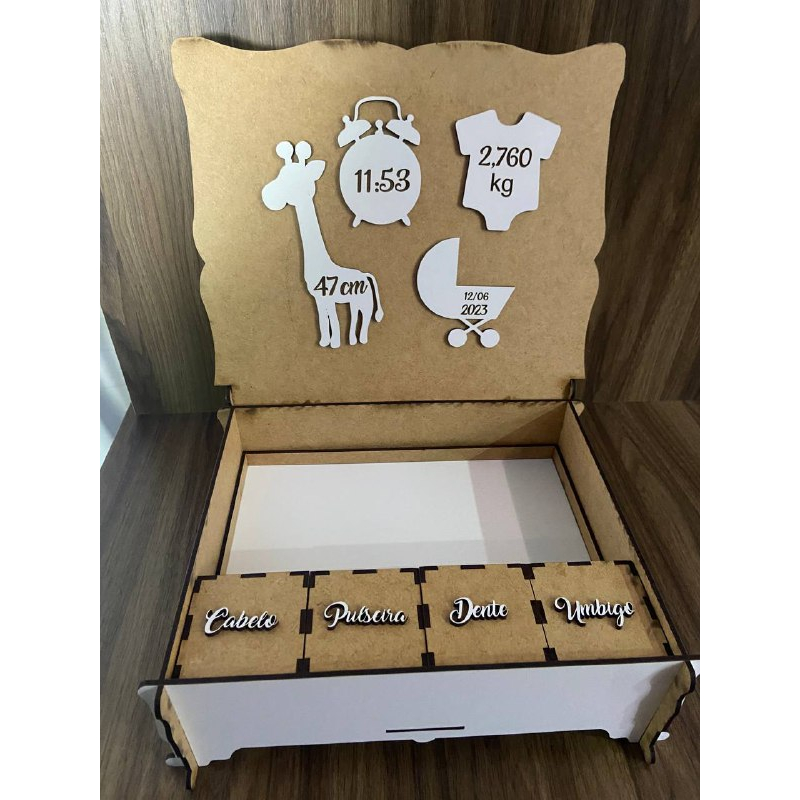 Caixa Maternidade minhas Recordações personaliza