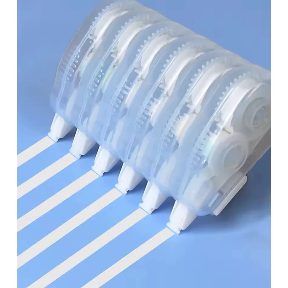 Kit com 6 Fita de corretivo corretiva Correção T