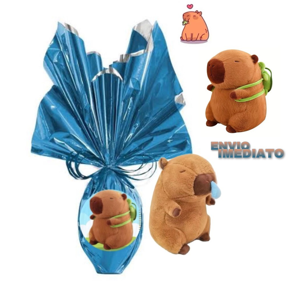 Kit Ovo De Páscoa 250g com Capivara Filó Ovo com