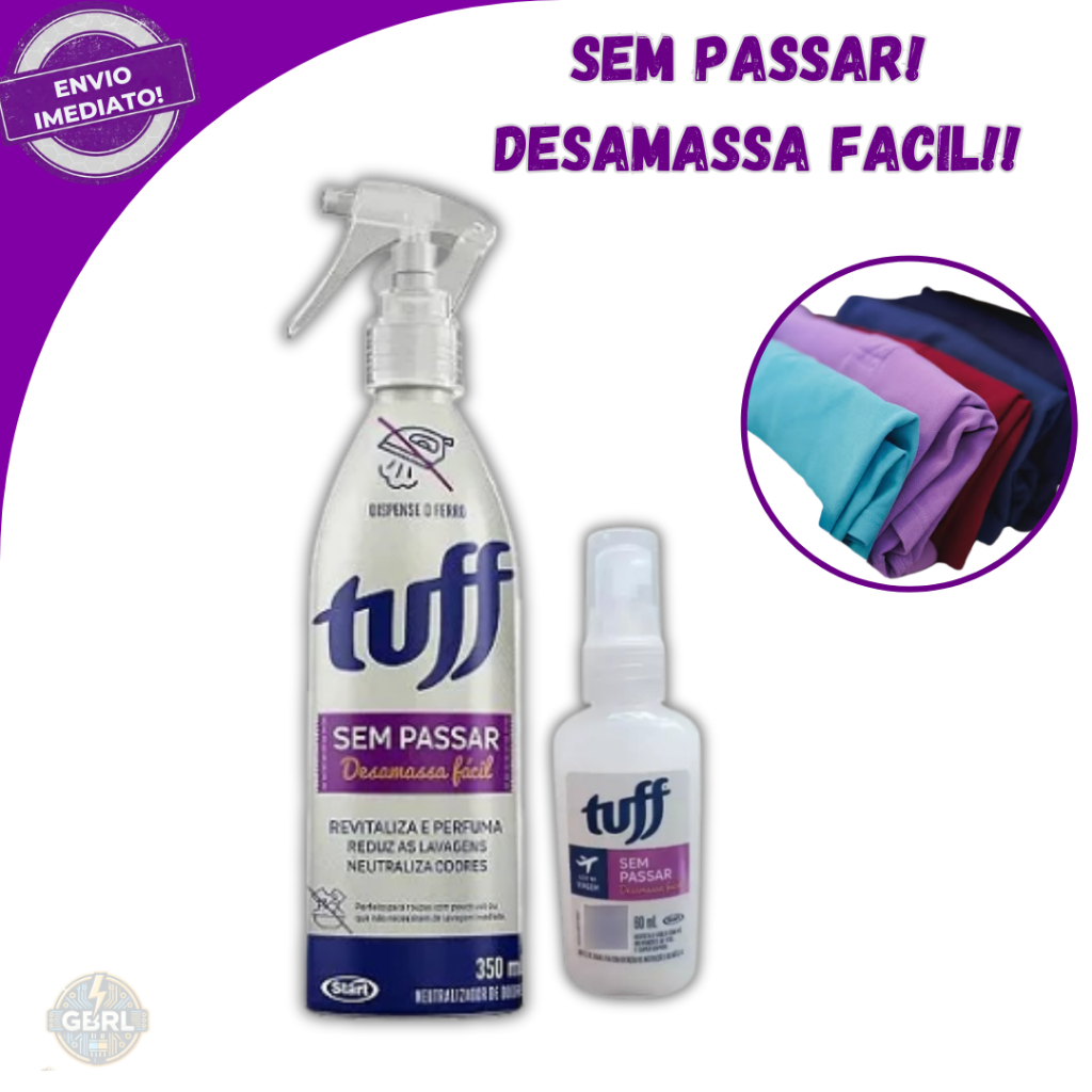 Desamassa Fácil Sem Passar Tuff Start 350ml / 60m