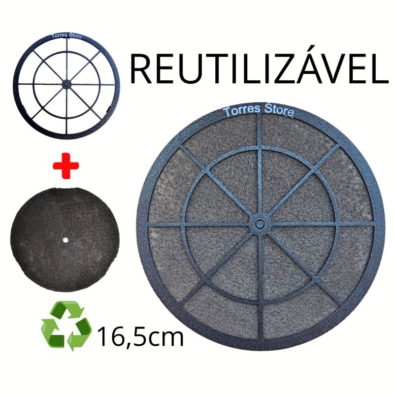 Filtro p/ Depurador Slim Suggar 16,5cm  Suporte Re