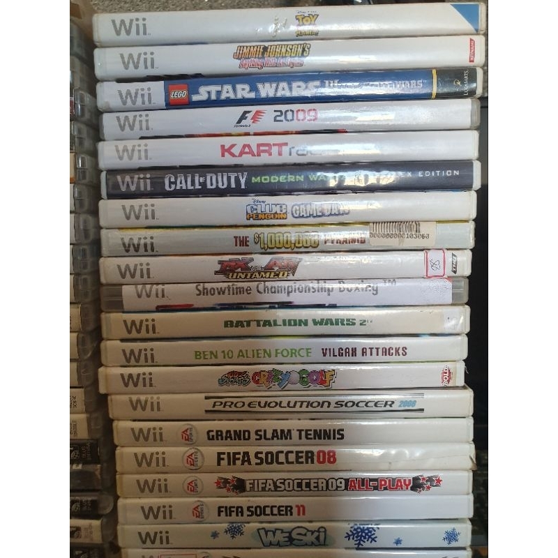 JOGOS NINTENDO WII ORIGINAIS
