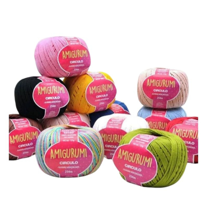 Fio de Amigurumi Círculo – Linha 254m