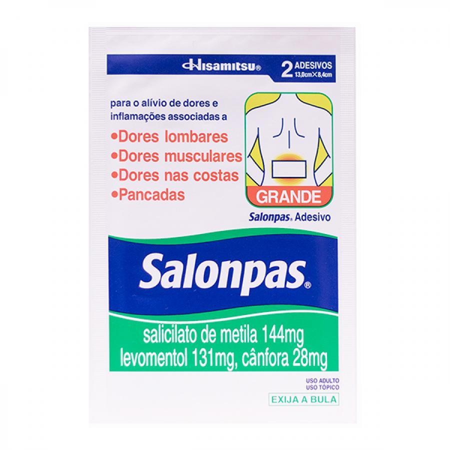 Salonpas c/2 Adesivos Grandes 303,4mg