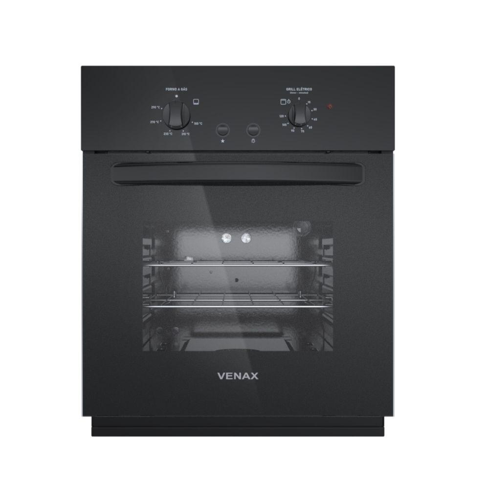 Forno de Embutir à Gás Venax 50L Totale Nero GII
