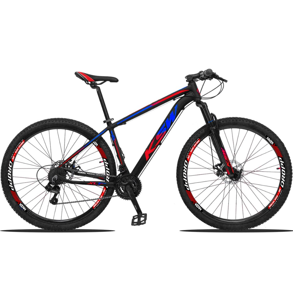 Bicicleta Aro 29 Ksw 24 Marchas Shimano Freio Hidr