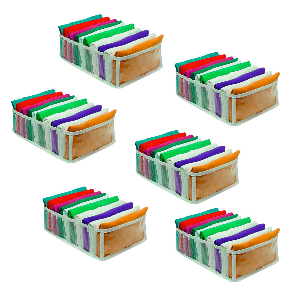 Colmeia Organizadora de Gaveta roupas masculinas e