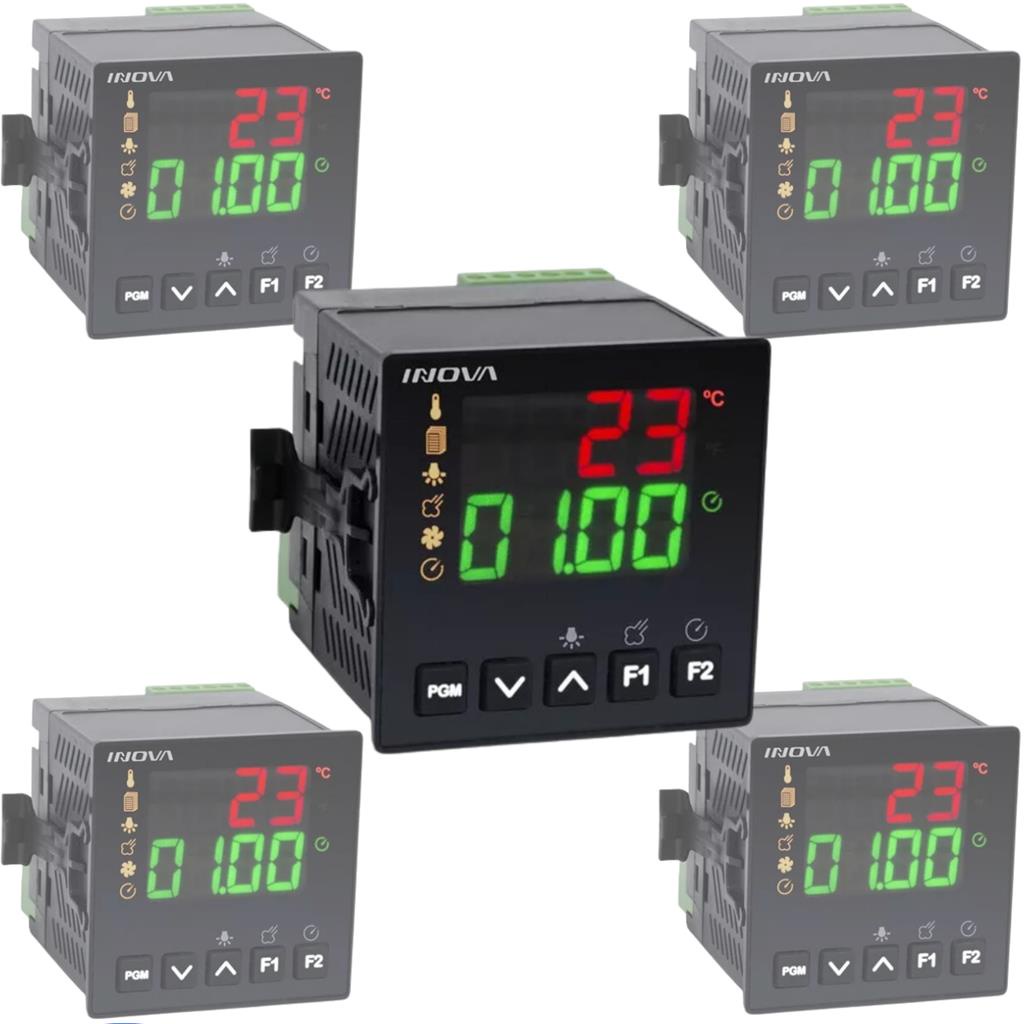 Kit 5 Controladores Temperatura Yb1-11 Substitui 2