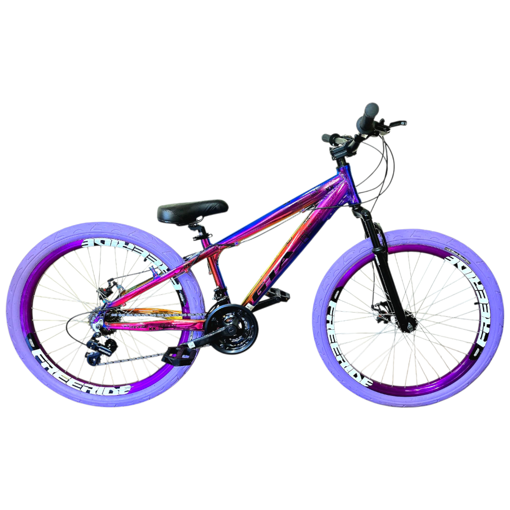 Bicicleta Aro 26 Gta Rebel Camaleão Freeride Frei