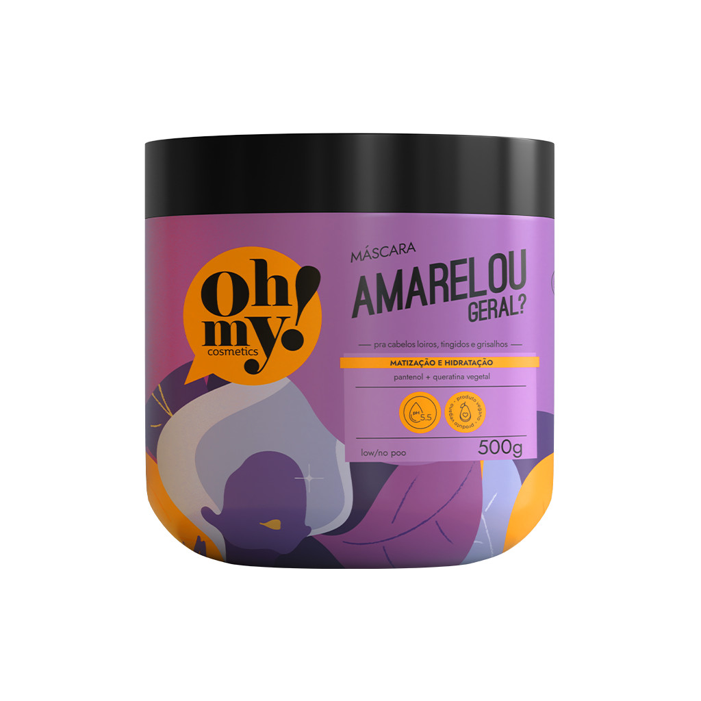 Oh My Máscara Amarelou Geral 500gr