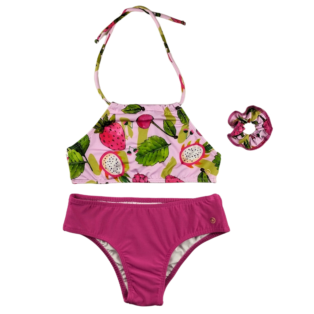 Biquini Juvenil Cropped Lateral Larga Grappin