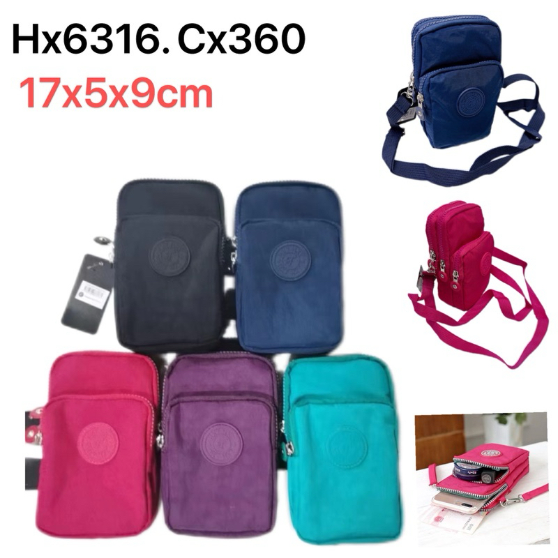 Bolsa Transversal Porta Cartão Celular Moeda Viag