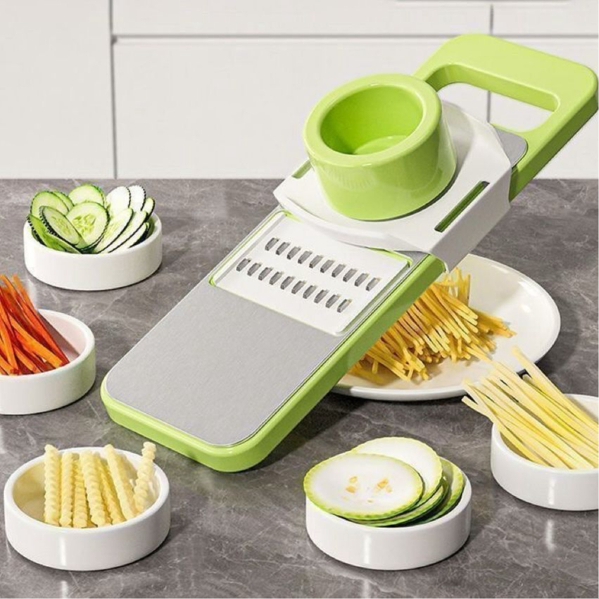 Fatiador Cortador 5 Em 1 Ralador e Descascador De 