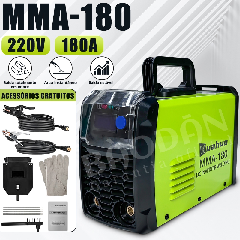MMA-180 Máquina De Solda Portátil Inversora 110V