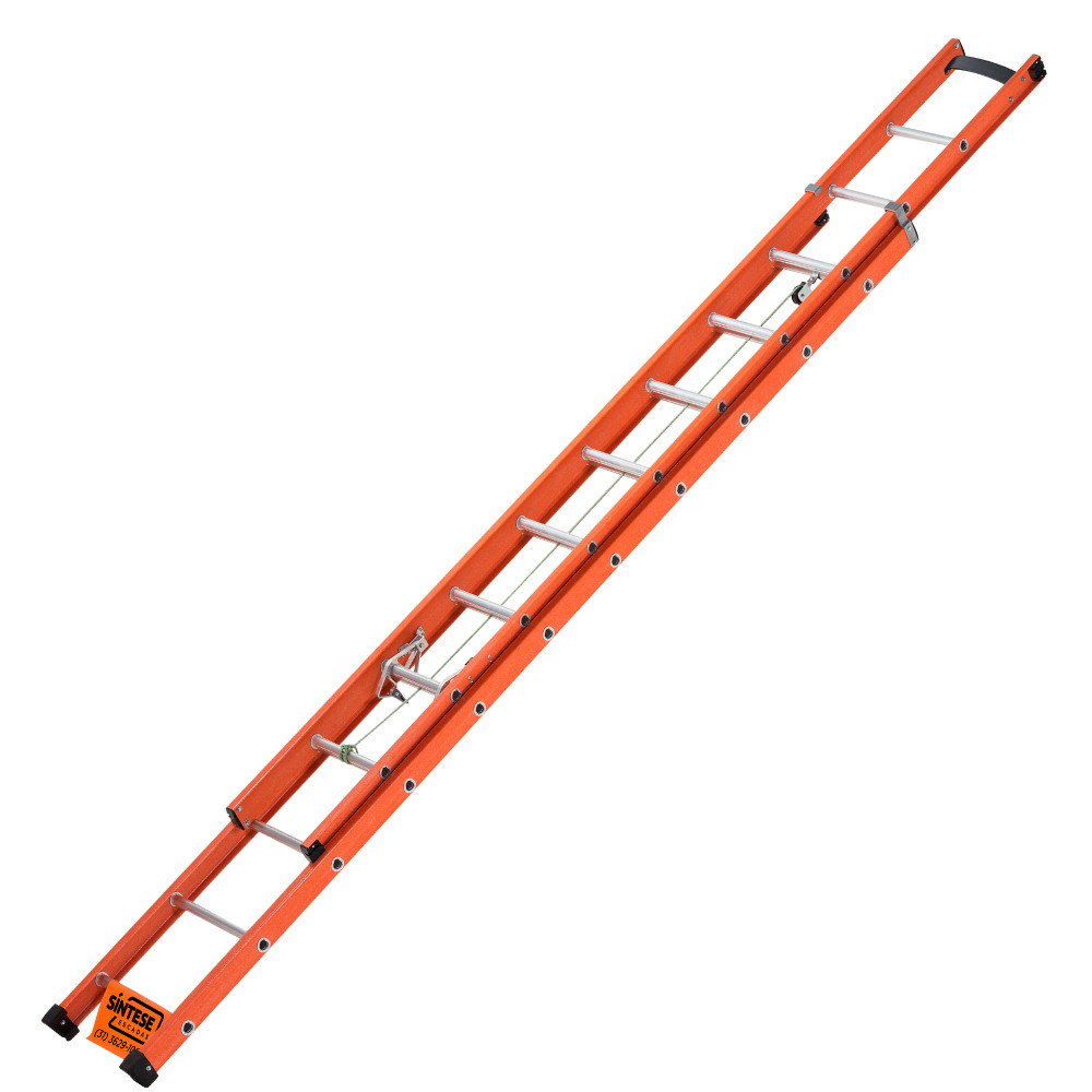 Escada de fibra de vidro extensível 3,60m x 6m 21