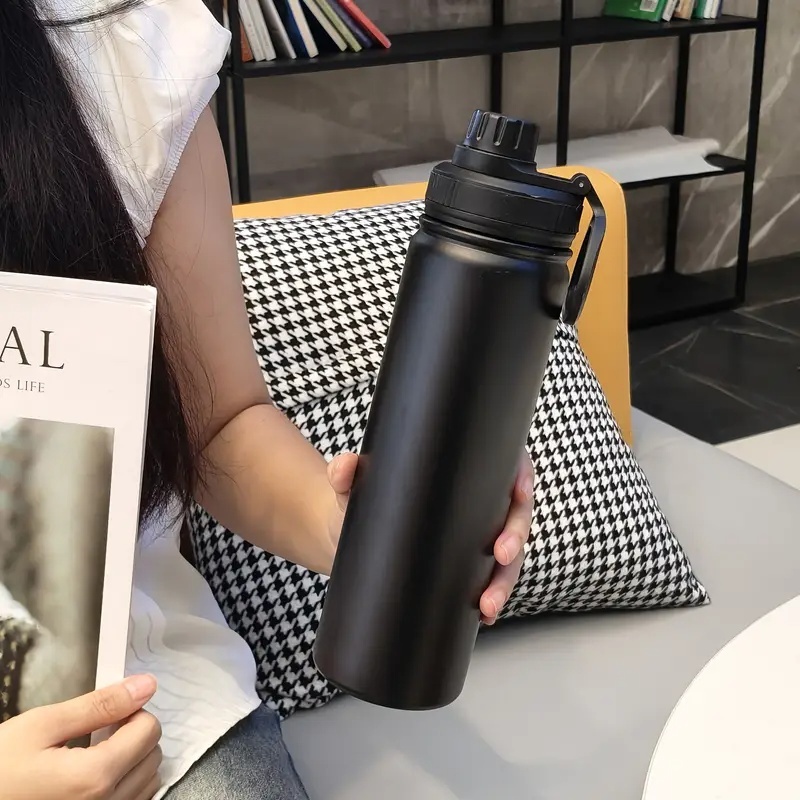 Garrafa Térmica Inox 600ml com Tampa Antivazament