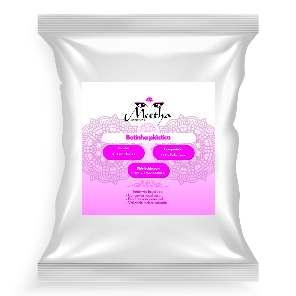 Botinha Descartável Pedicure 100 unidades