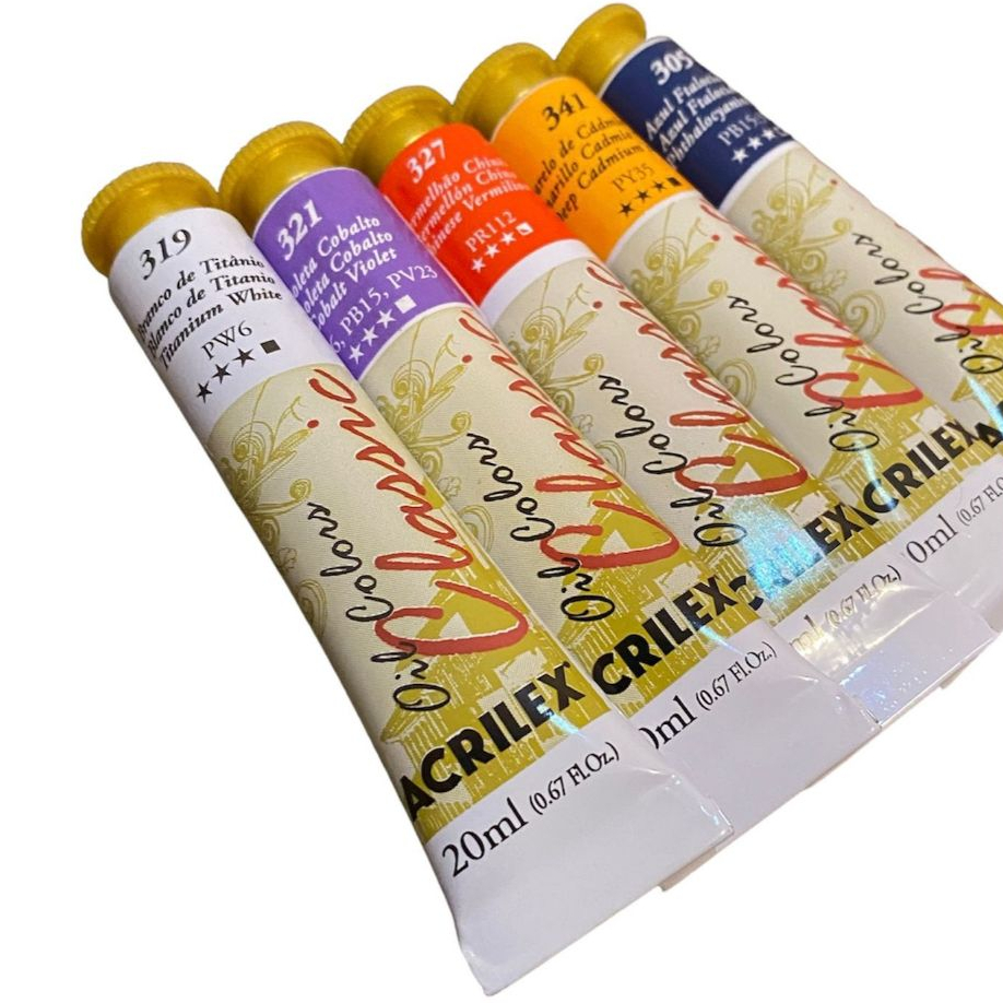 Tinta a Óleo Oil Colors Classic Acrilex Bisnaga 2