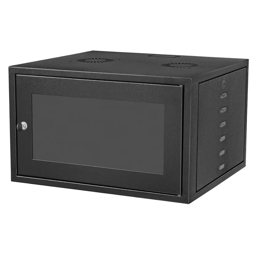 RACK ORGANIZADOR HORIZONTAL 19 7U COM VISOR DESMON