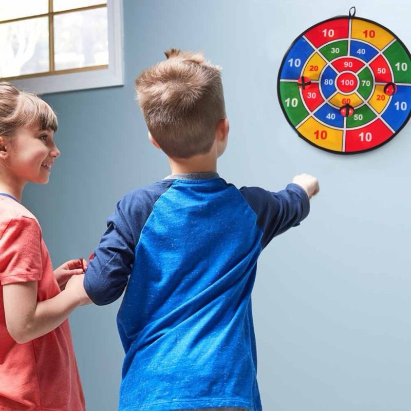 Jogo De Dardos Profissional 36Cm Kit Dardos Tiro A