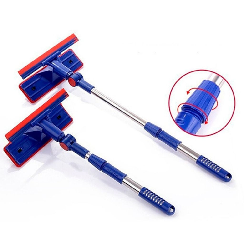 Rodo Magico MOP 2 em 1 Limpa Vidros e Seca Sem Dei