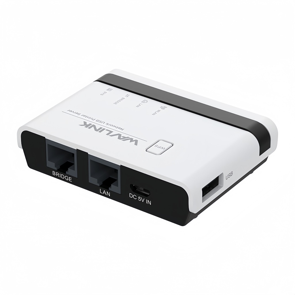 Print Server Servidor De Impressão Usb Dual Ether