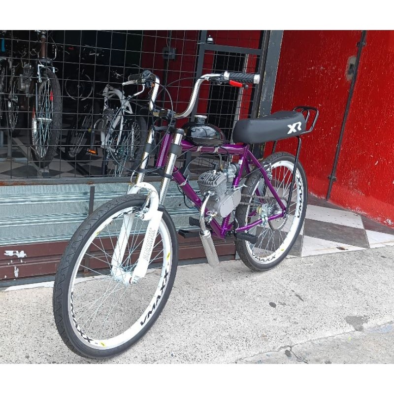 bicicleta motorizada 80cc aro 26 vmax 2 andar fre