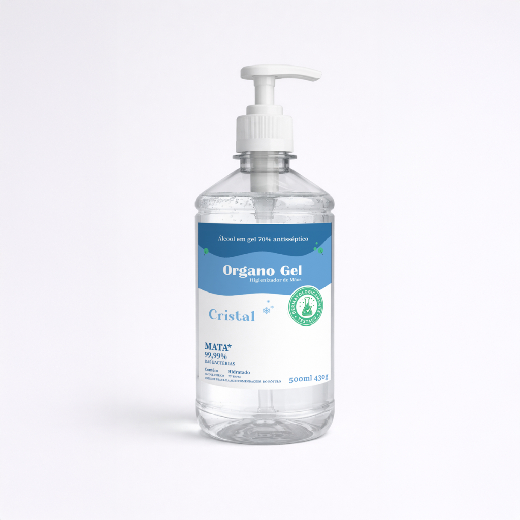 Álcool em Gel 70% – 500ml – Antissép