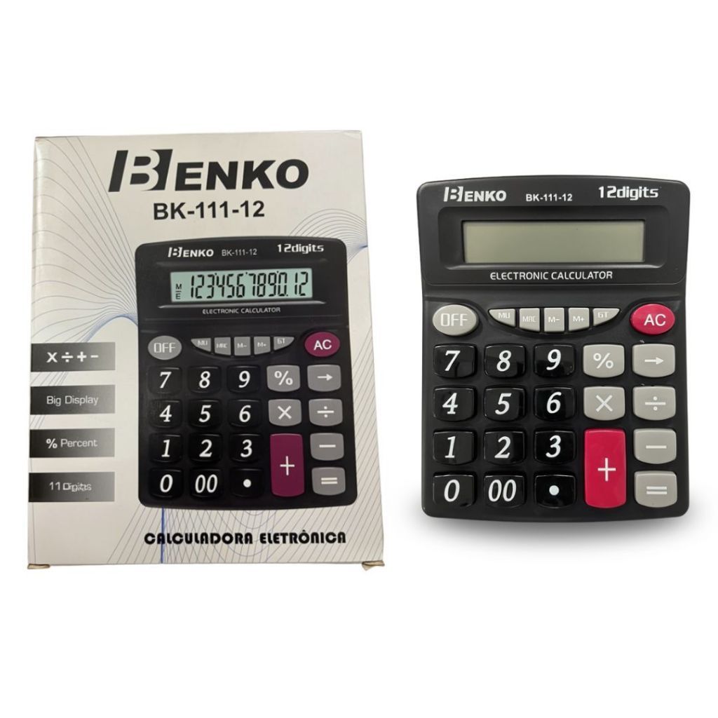 CALCULADORA ELETRÔNICA A MAIS BARATA DO BRASIL 1 