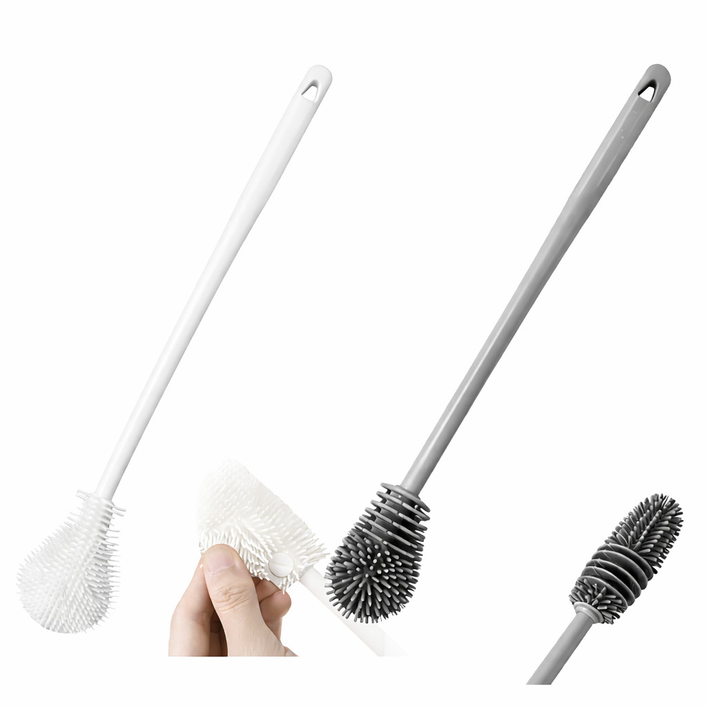 Escova de Silicone para Garrafas e Copos 360°  Mu